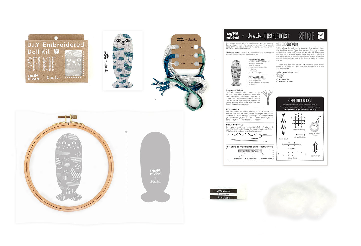 Selkie - *Limited Edition* Embroidery Kit