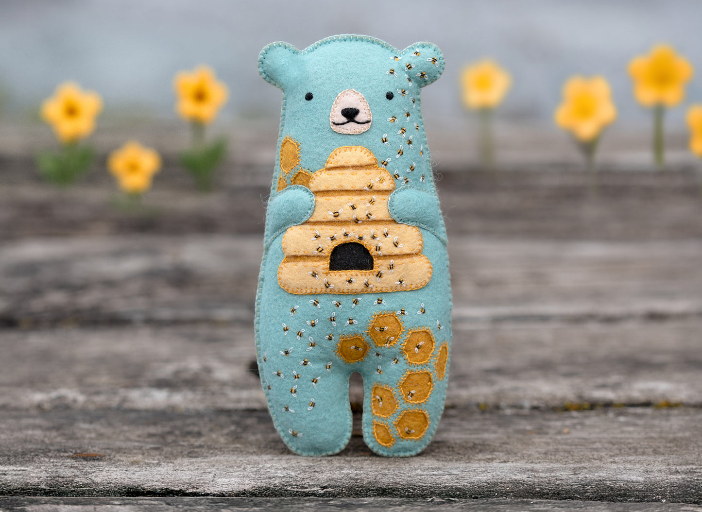 *PRE-ORDER* Honeybear - Felt Doll Kit