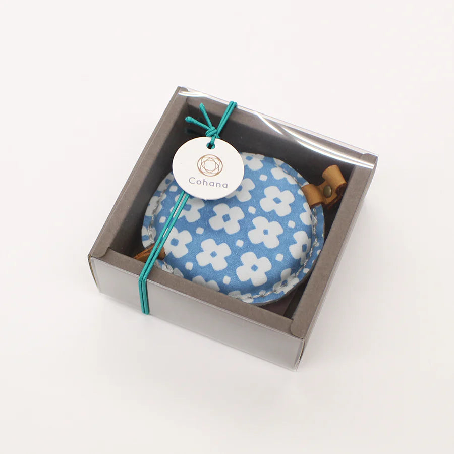 Cohana Tape Measure with Yuzen Leather Cover