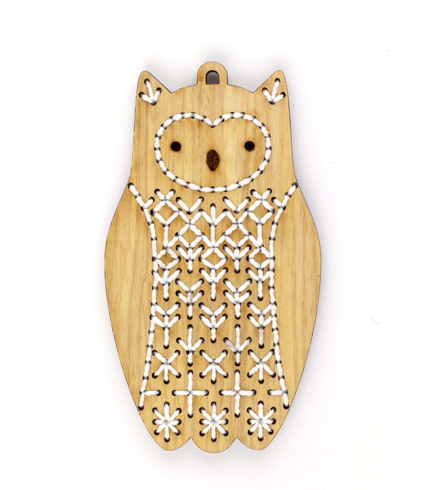 Owl - DIY Stitched Ornament Kit