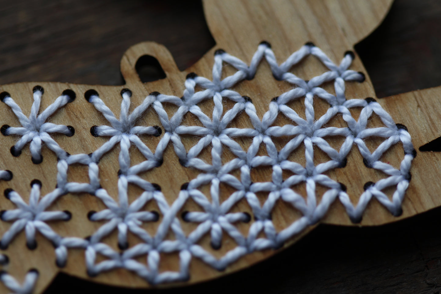 Rabbit - DIY Stitched Ornament Kit