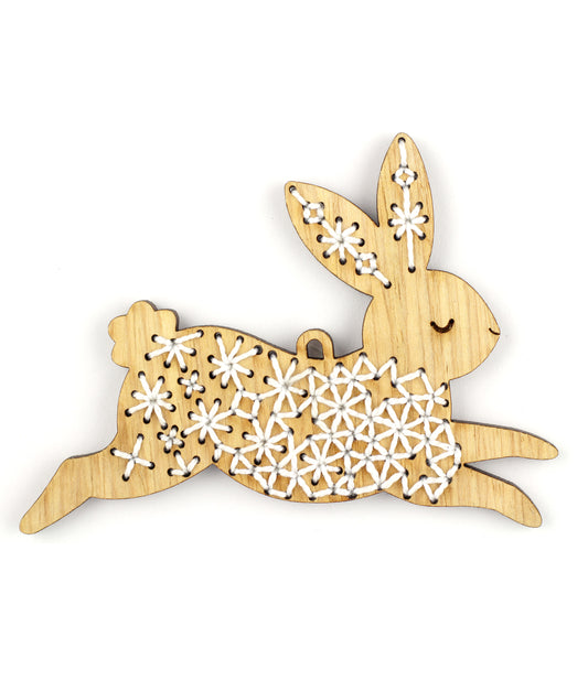 Rabbit - DIY Stitched Ornament Kit