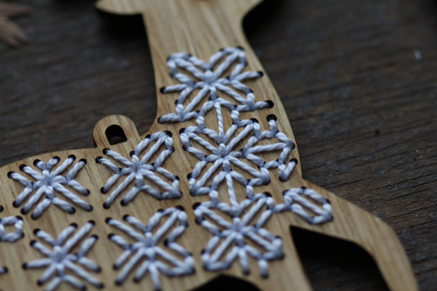 Reindeer - DIY Stitched Ornament Kit