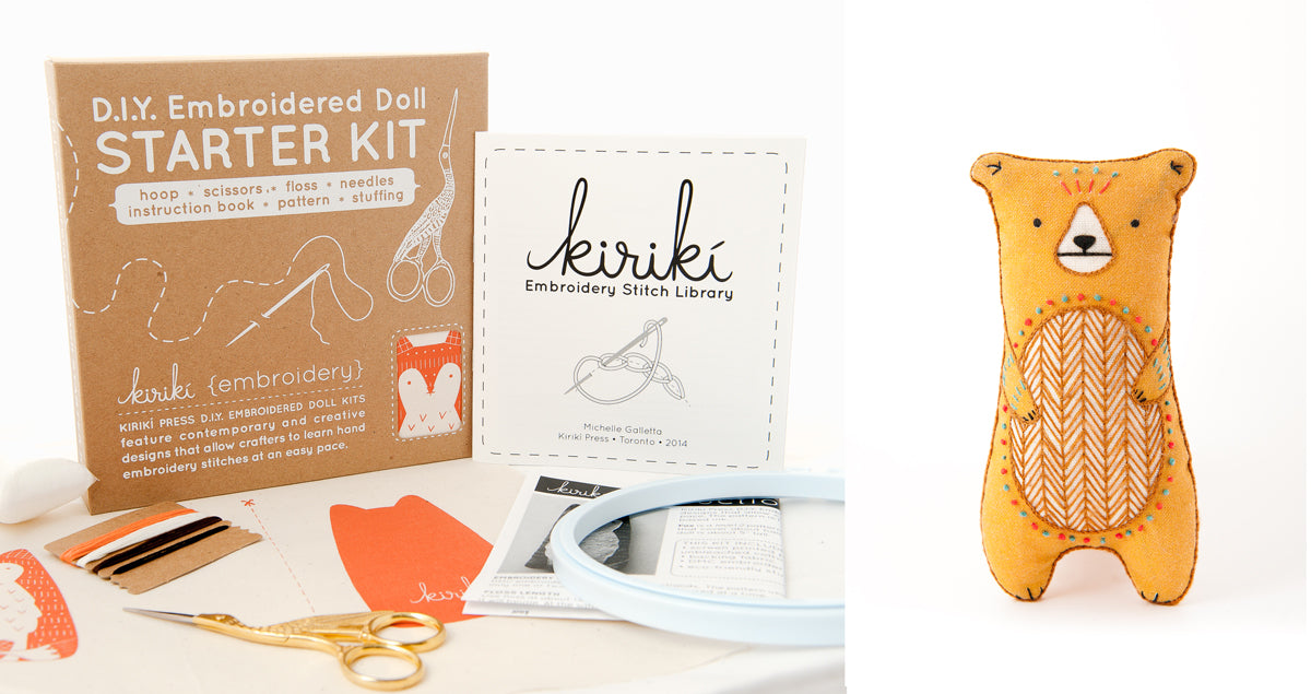 Bear - Embroidery Kit