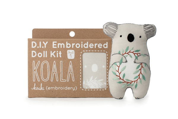 Koala Embroidery Kit