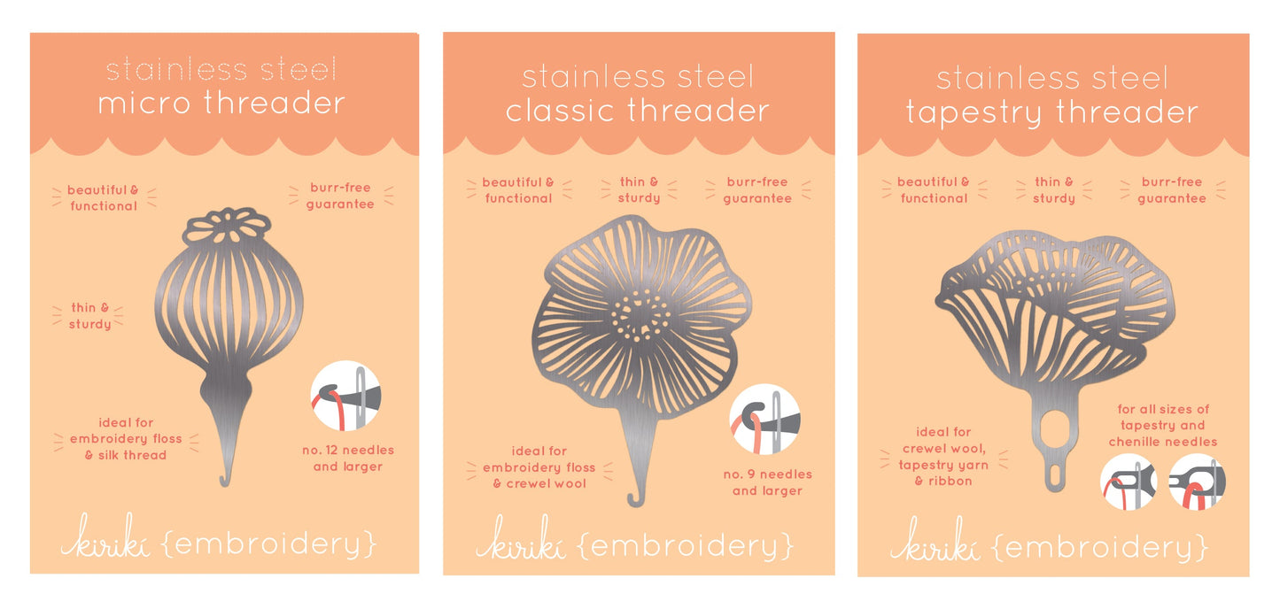 Needle Threader - Poppy (Tapestry)