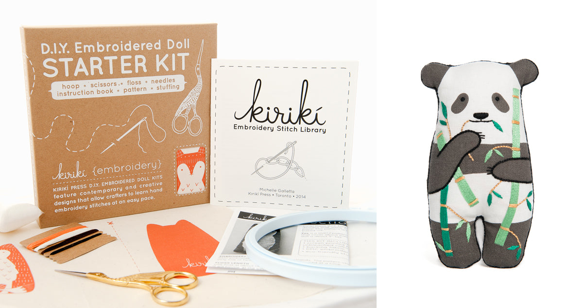 Panda - Embroidery Kit