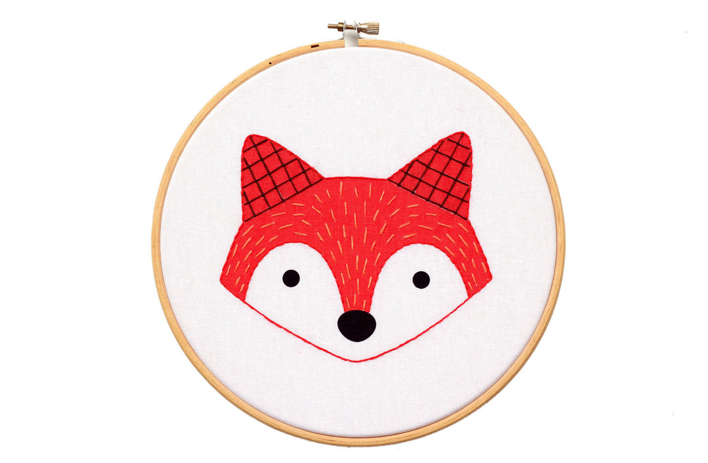 Fox Cub - Hoop Art Kit