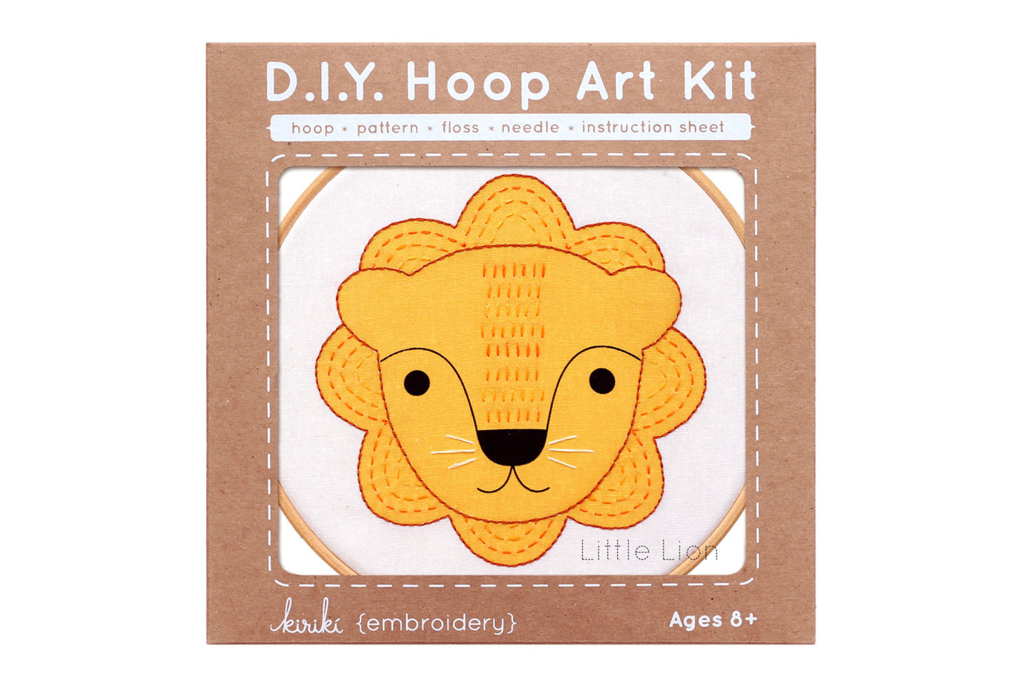 Little Lion - Hoop Art Kit