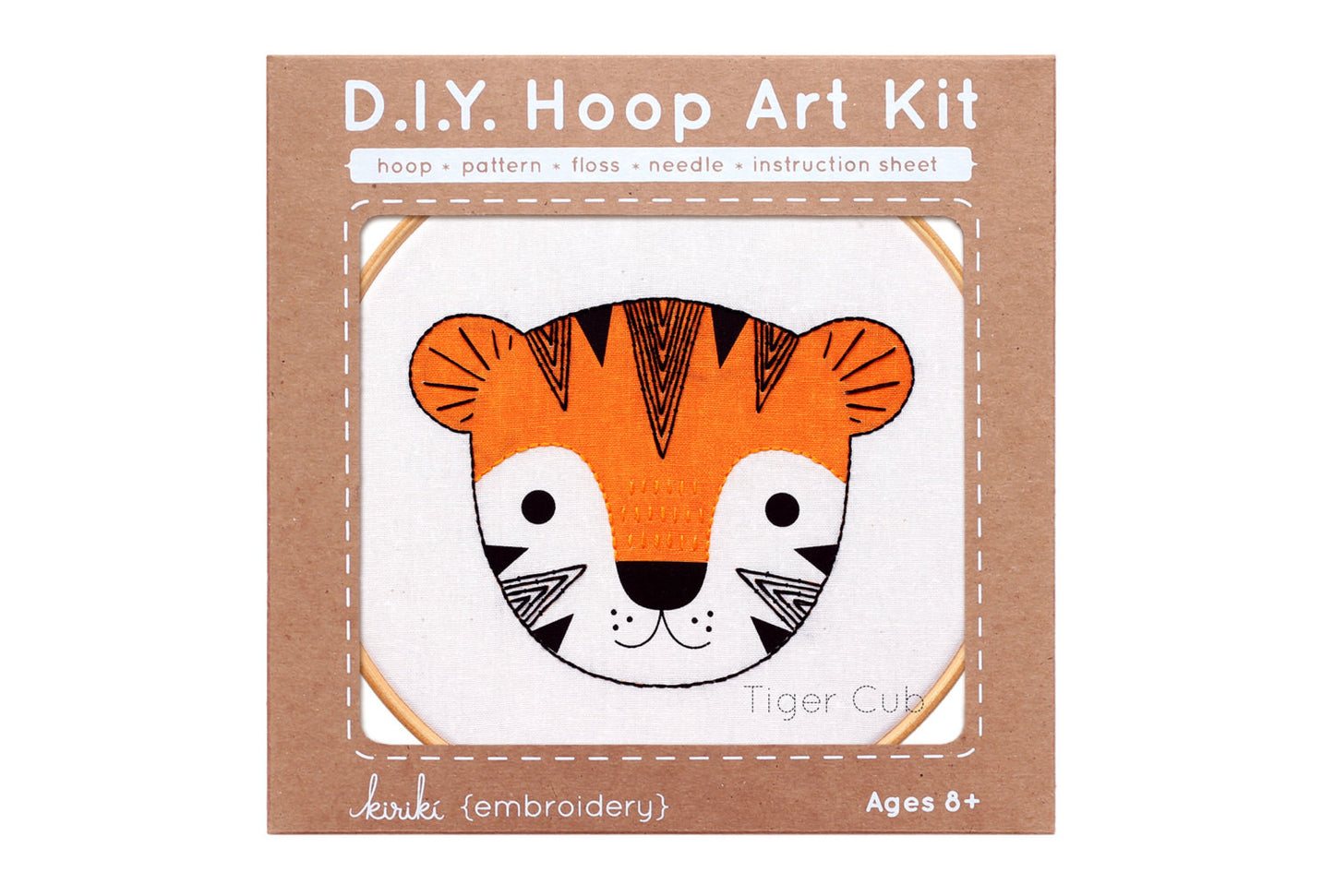 Tiger Cub - Hoop Art Kit