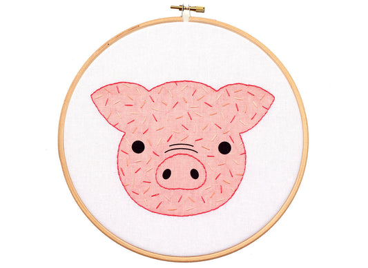 Piglet - Hoop Art Kit