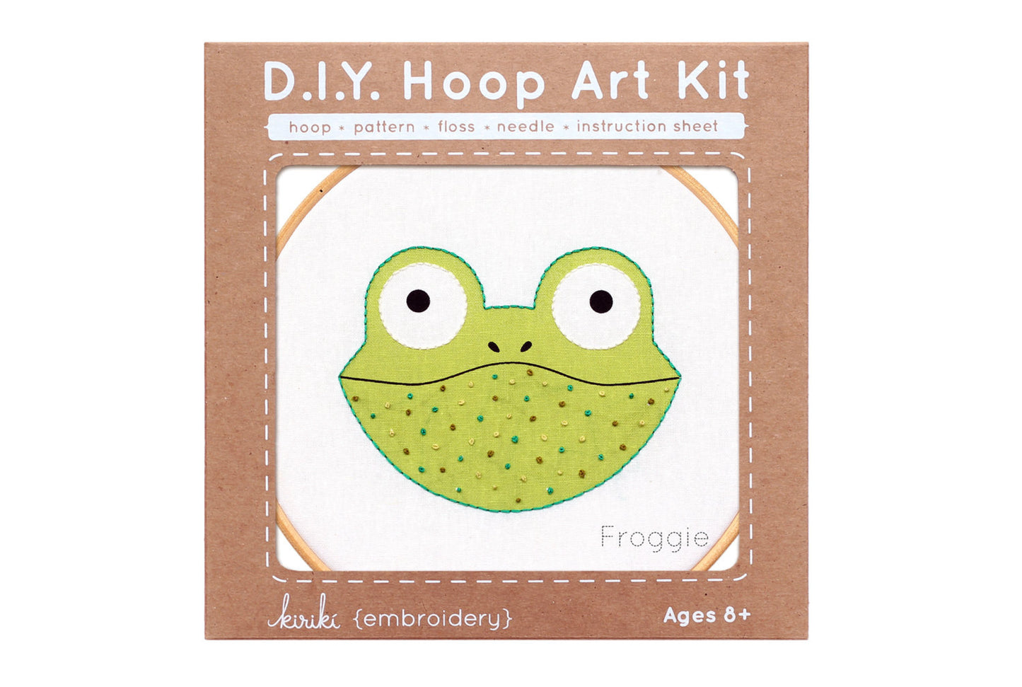 Froggie - Hoop Art Kit