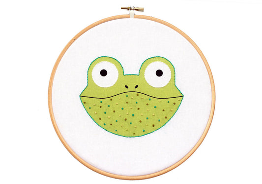Froggie - Hoop Art Kit