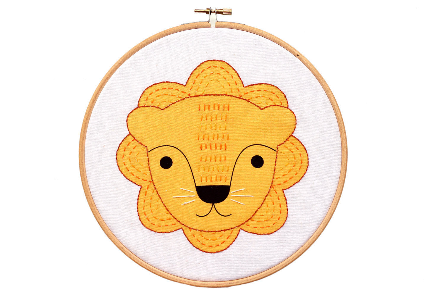 Little Lion - Hoop Art Kit