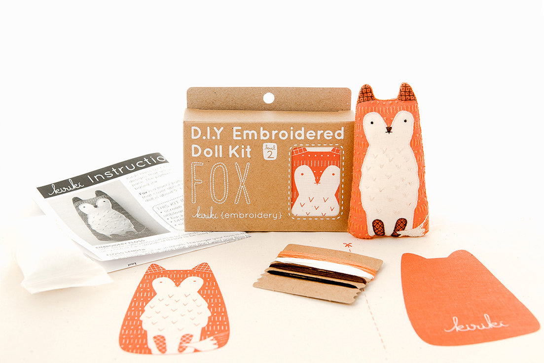 Fox - Embroidery Kit
