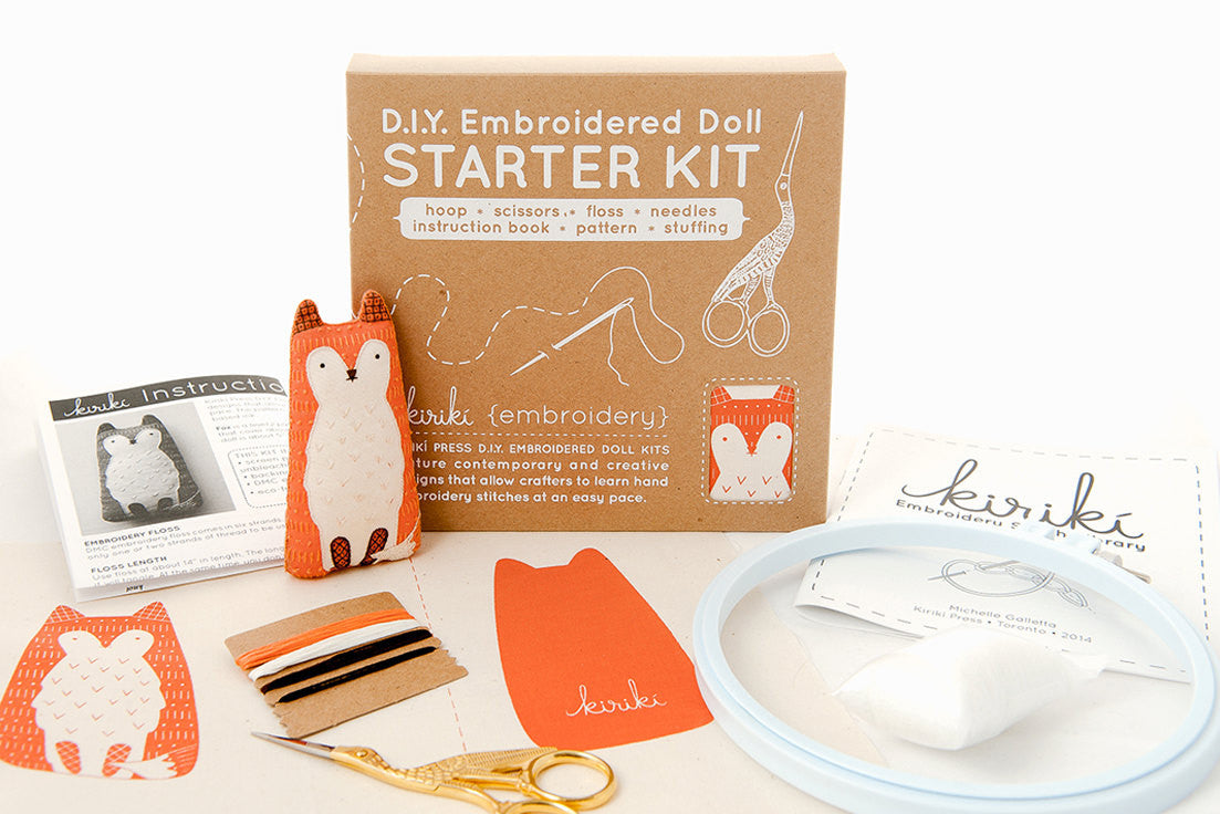 Embroidery Starter Kit - Beginner Embroidery