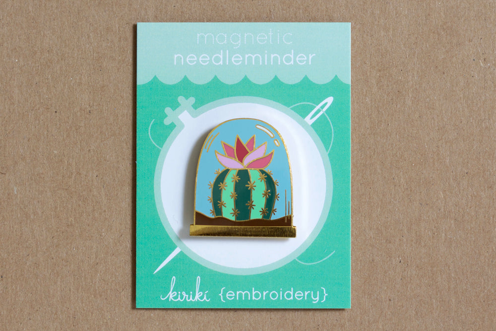 Cactus - Magnetic Needleminder (enamel)