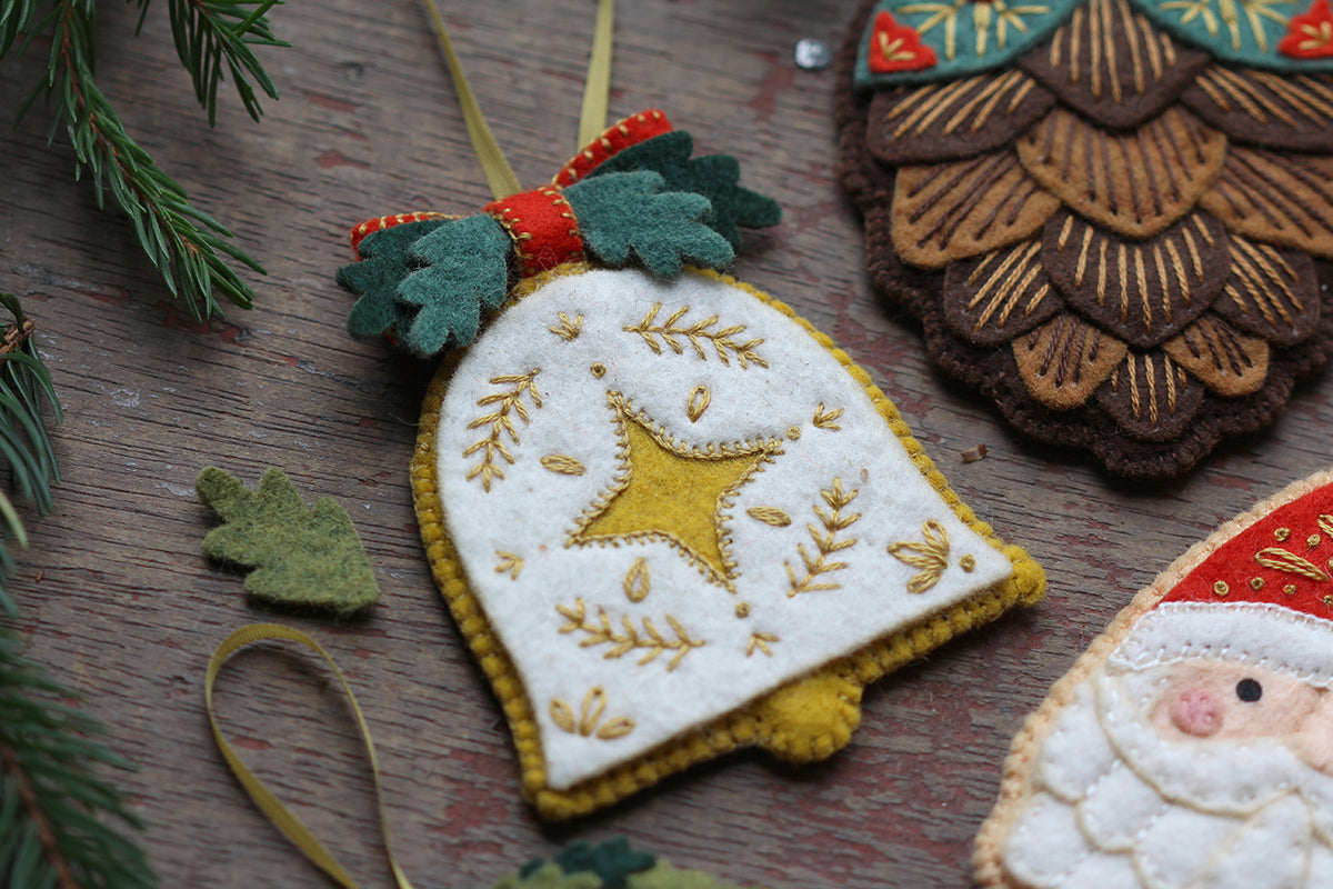 Bell - Felt Ornament Kit