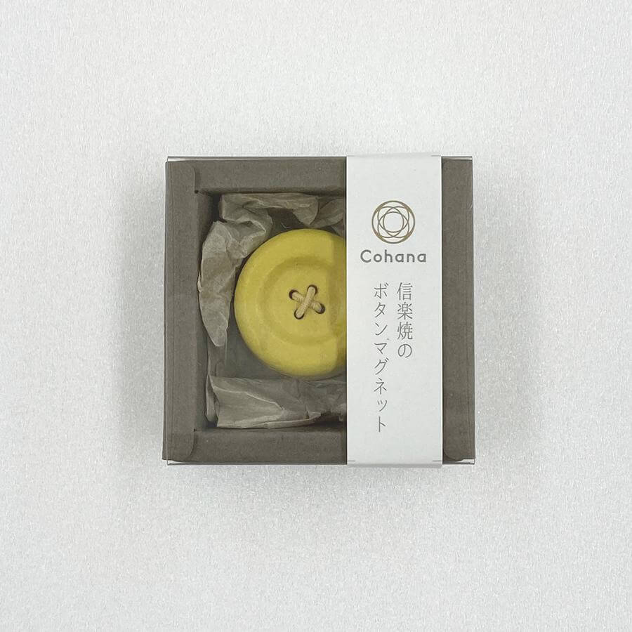 Cohana Shiragaki-Ware Magnetic Button