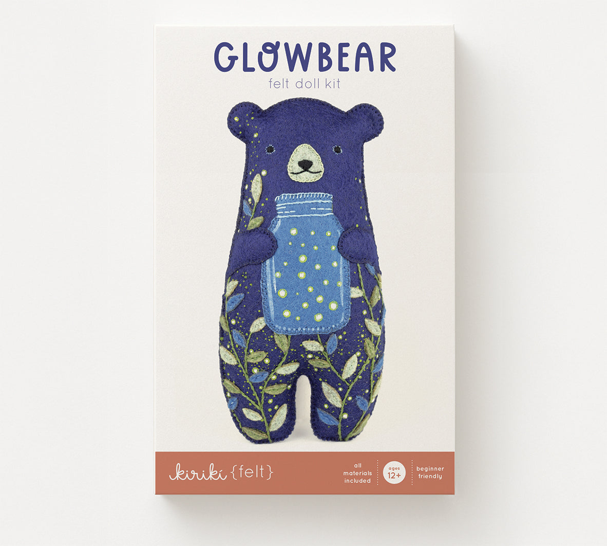 Glowbear - Felt Doll Kit – Kiriki Press