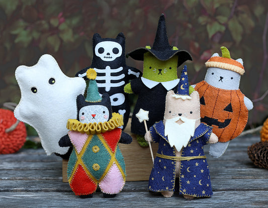 *PRE-ORDER* Costume Cats (one of each kit)