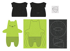 *PRE-ORDER* Costume Cats (one of each kit)
