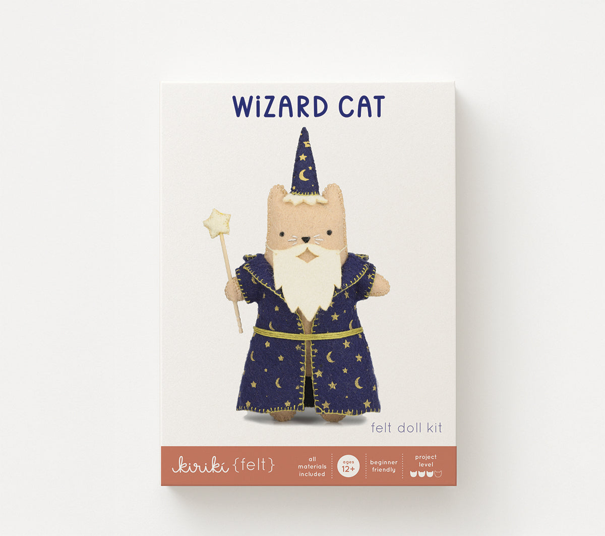 Wizard Cat - Felt Doll Kit