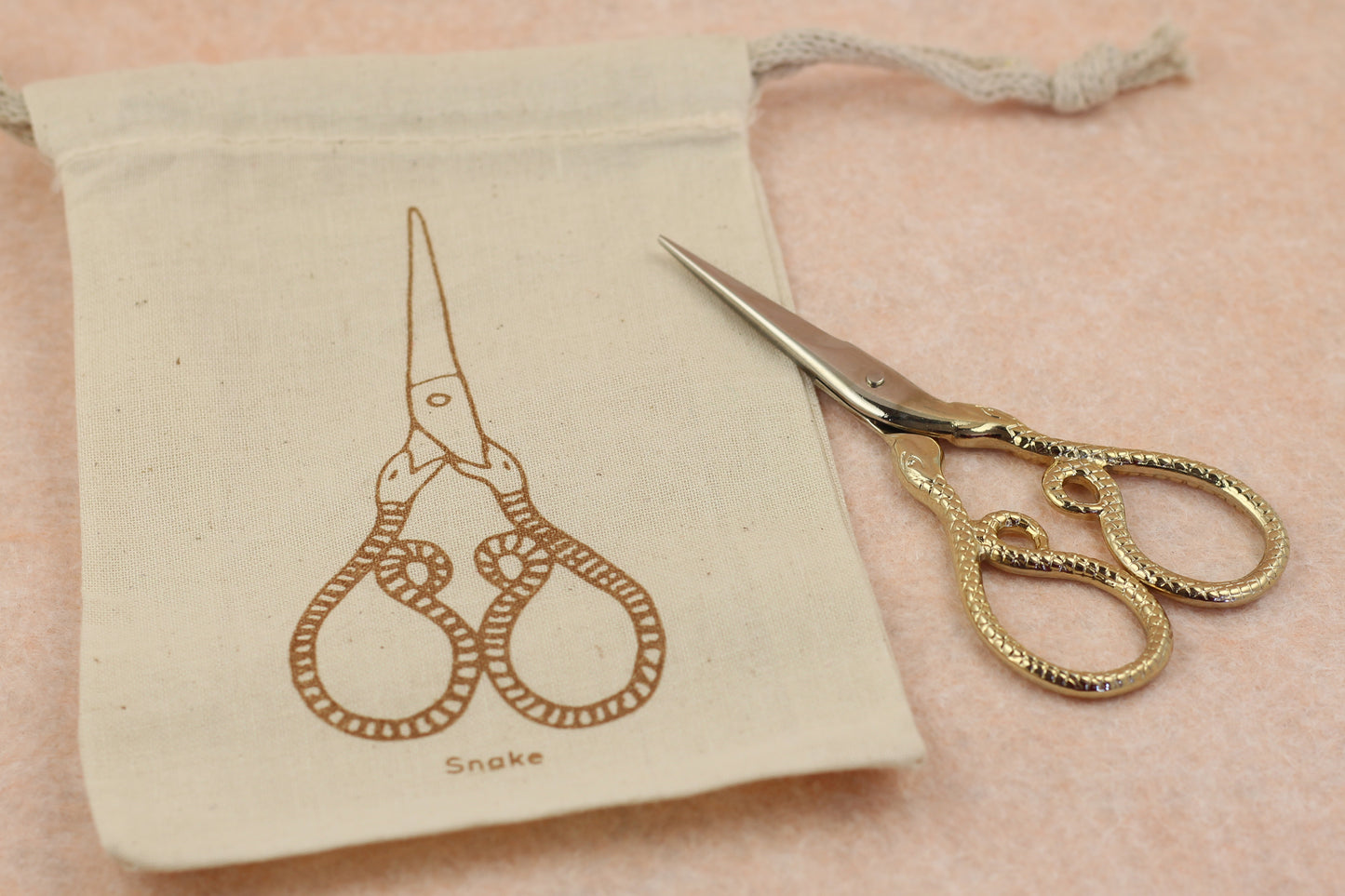 Embroidery Scissors - Snake