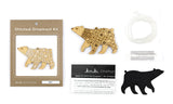 Bear - DIY Stitched Ornament Kit