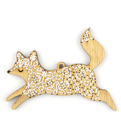 Fox - DIY Stitched Ornament Kit