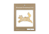 Fox - DIY Stitched Ornament Kit