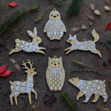 Owl - DIY Stitched Ornament Kit