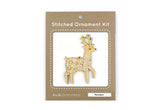 Reindeer - DIY Stitched Ornament Kit