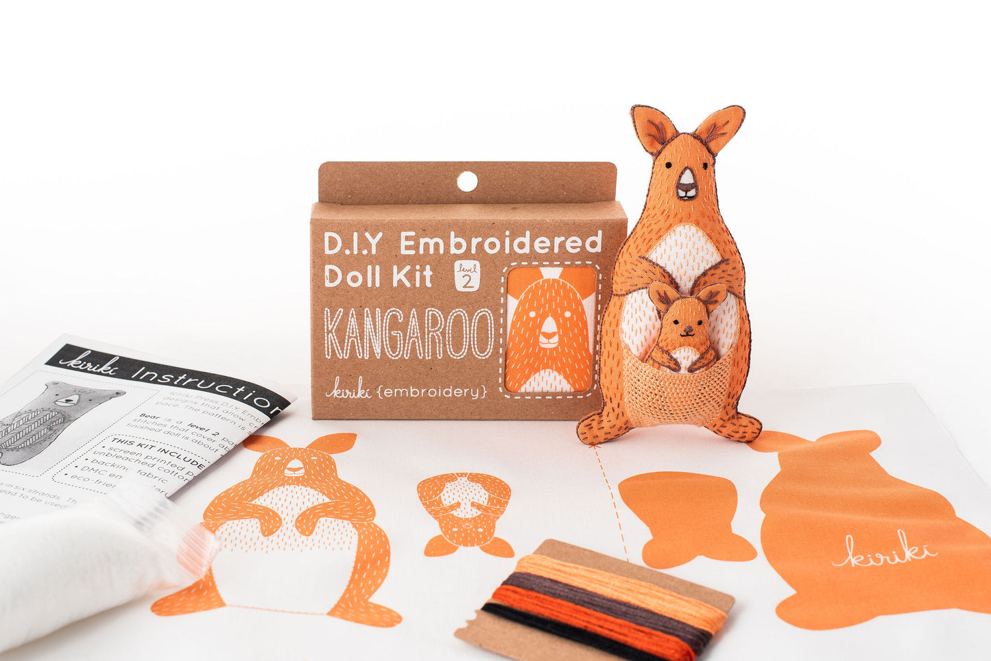 Kangaroo - Embroidery Kit