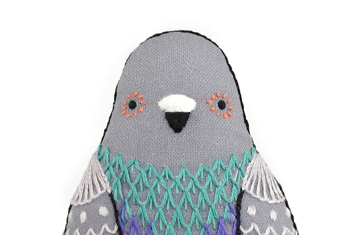 Pigeon - Embroidery Kit
