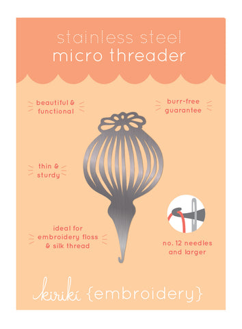 Needle Threader - Poppy (Micro) – Kiriki Press