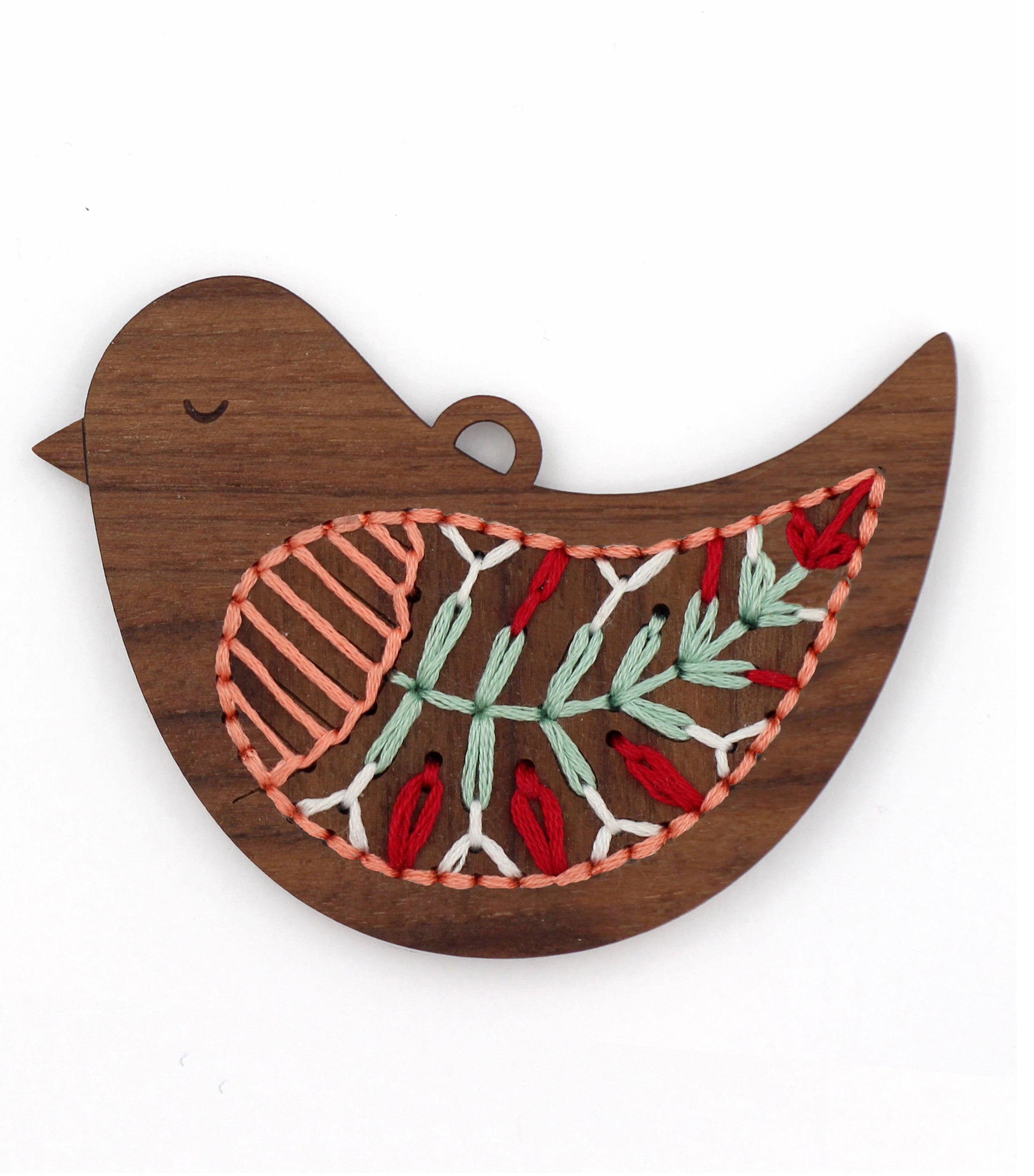 Bird - DIY Stitched Ornament Kit – Kiriki Press