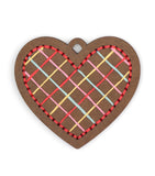 Gingerbread Heart - DIY Stitched Ornament Kit