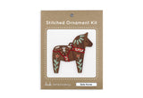 Set of 6 - DIY Stitched Ornament Kit (Walnut Set)