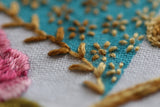 Teacup - Embroidery Stitch Sampler
