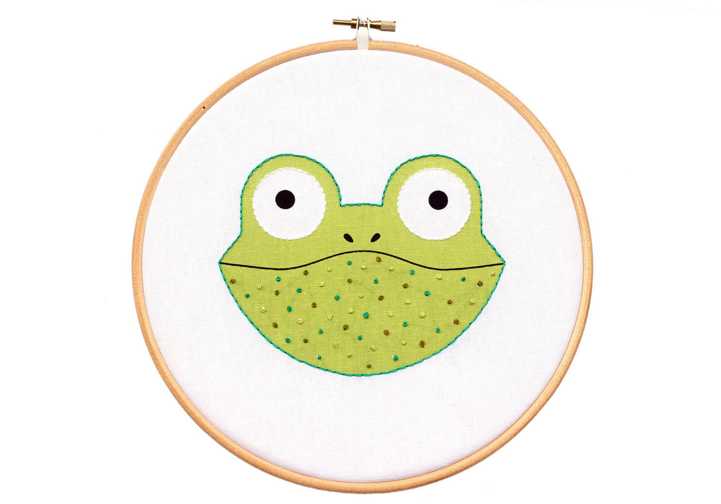Froggie - Hoop Art Kit