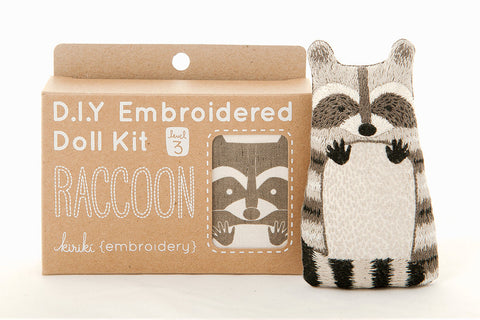 Raccoon - Embroidery Kit