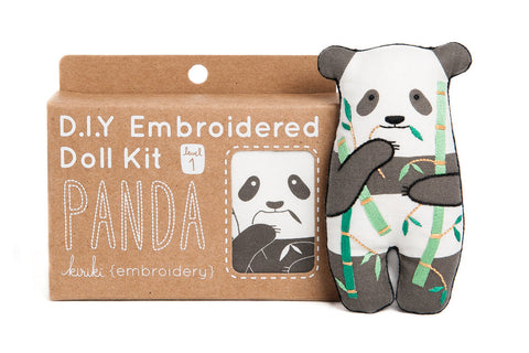 Panda Embroidery Kit, Beginners Embroidery, Kids Friendly Crafts, Kids  Christmas Gifts, Hand Embroidery Kit -  Hong Kong