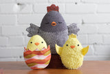 Spring Chickens PDF Sewing Embroidery Pattern